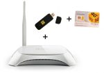 Irancell E3372 3G/4G USB Dongle+ Tp-Link MR3220 3G/4G Router