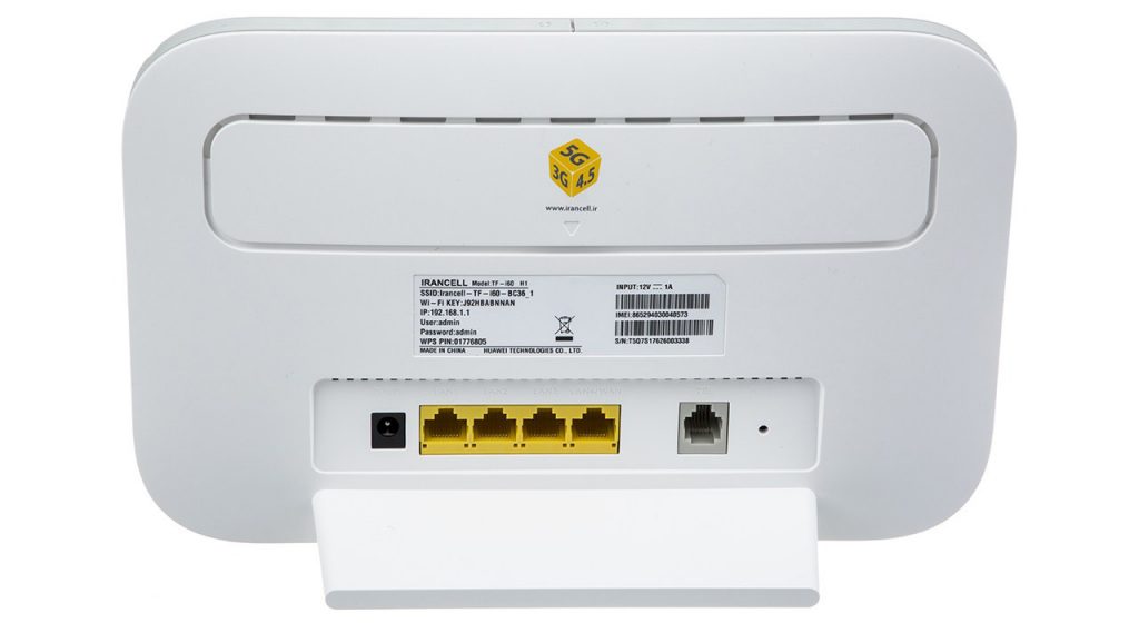 Irancell TFi60 H1 4G/TDLTE Modem آنلاک فروشگاه مودم و تجهیزات شبکه