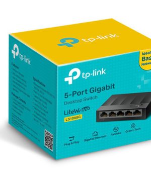 TP-Link LS1005G 5 Port Gigabit Desktop Switch